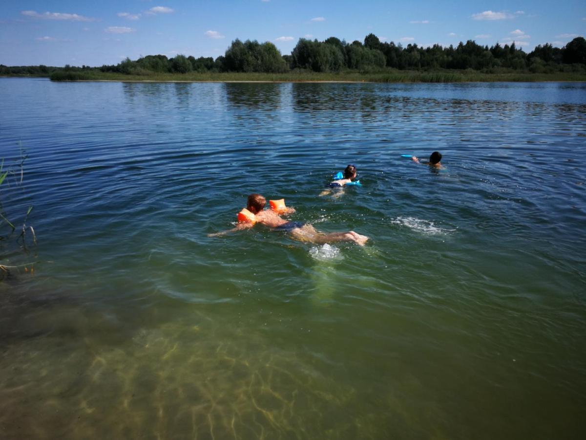 Domki Nad Jeziorem, Las, Do 10 Osob Jezioro Wilczynskie Budzislawskie - Domek Letniskowy Osobno Ogrodzony, Ogrzewany Mile Widziane Pieski, Zwierzeta- Wielkopolska, 62-550 Zygmuntowo Gm Wilczyn Exteriör bild